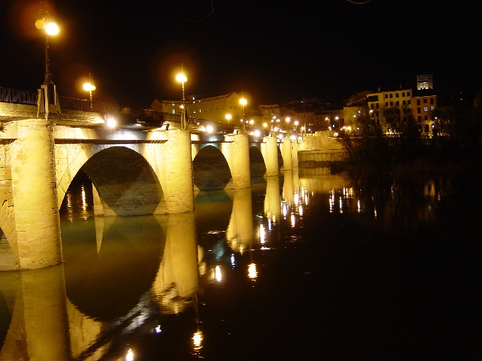 Puente de piedra de Logroño - Foto: Fede