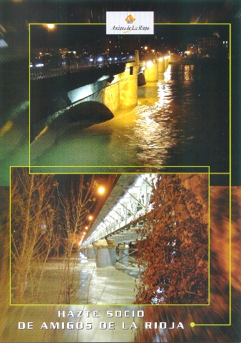 Crecida del Ebro en el mes de febrero de 2003 - Fotos: Fede