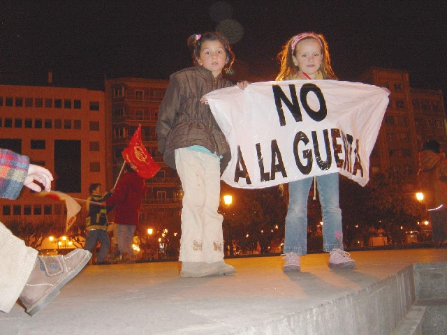 Manifestación en el Espolón de Logroño - Foto:Fede